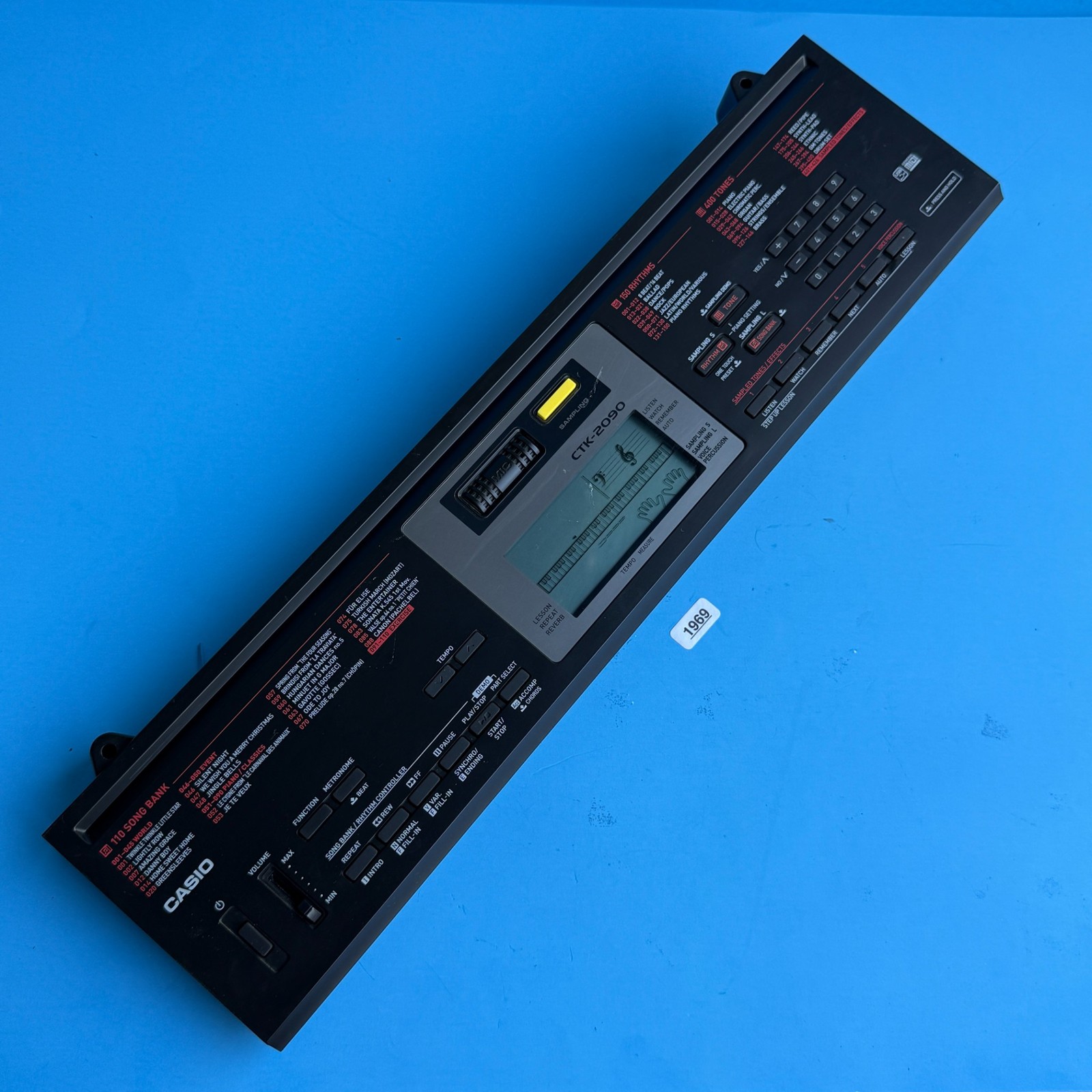 CASIO CTK-2090 Keyboard Used Part: Complete Display Circuit Board Sound Module