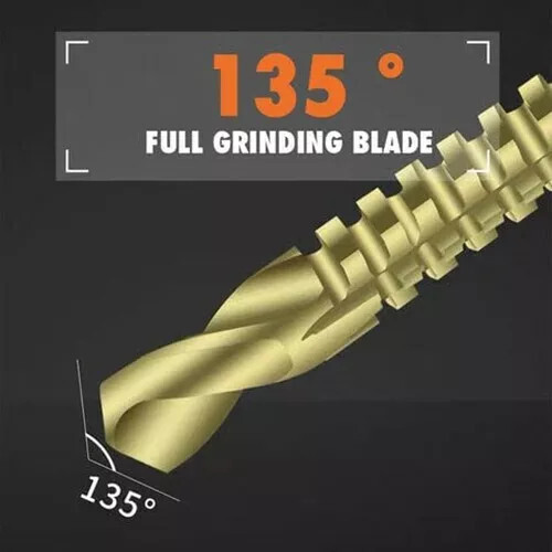 6Pcs Drill Bits Twist Drill Bit Set Power Tool Accessories