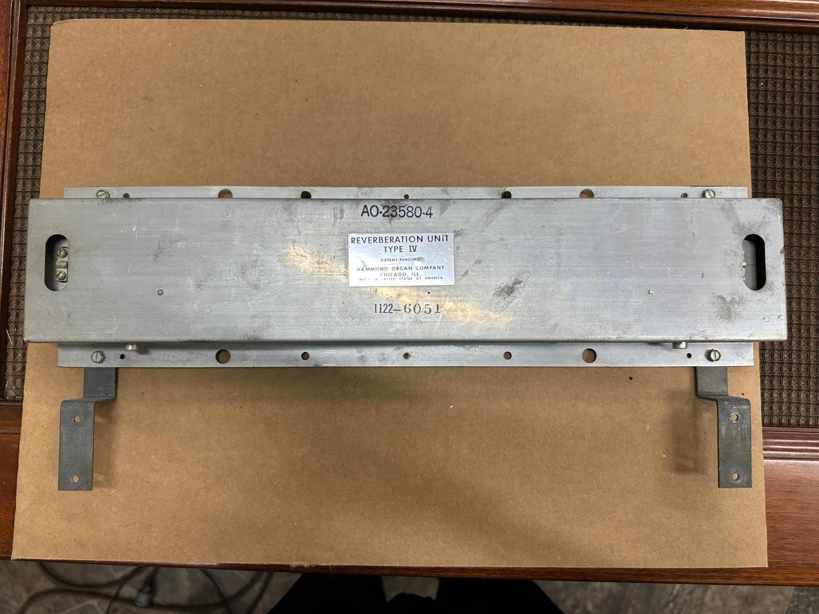 1960 Hammond Gibbs Reverb Tank For Tube Amplifier Guitar Organ VIDEO MANY AVAIL.