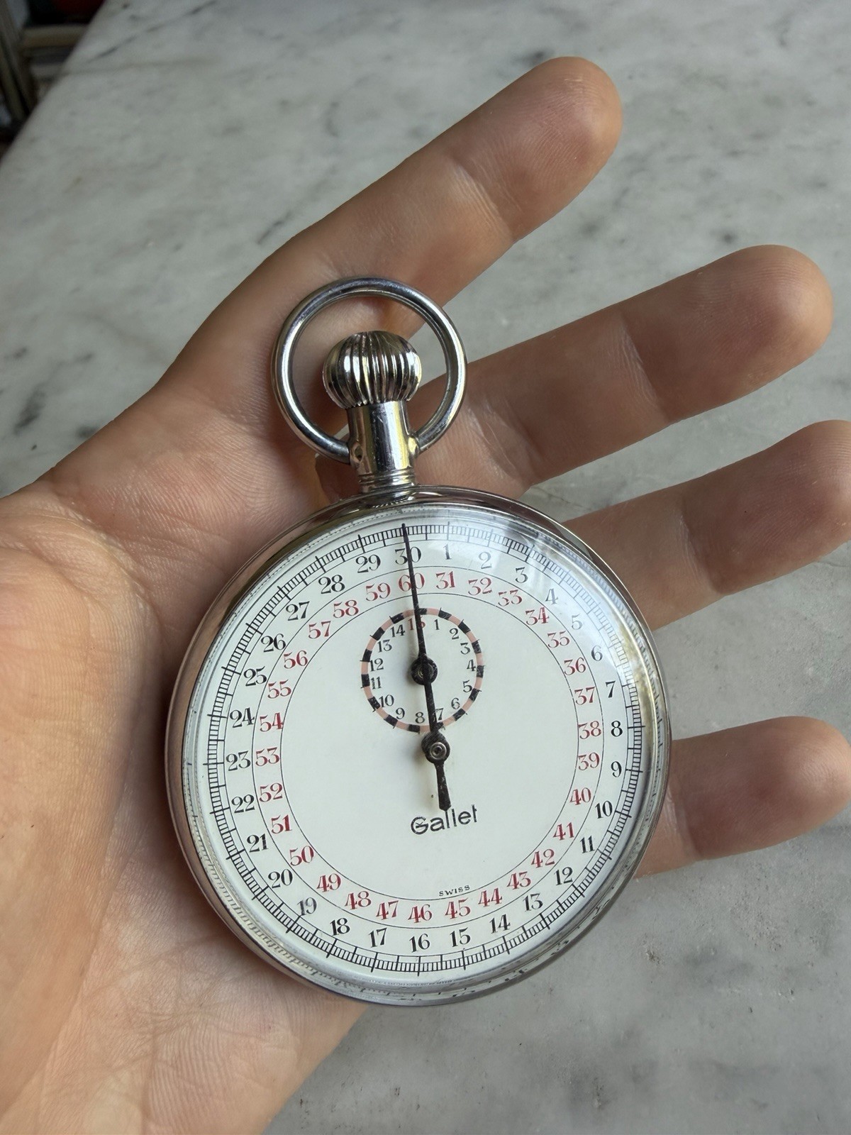 Vintage Gallet Swiss Stopwatch