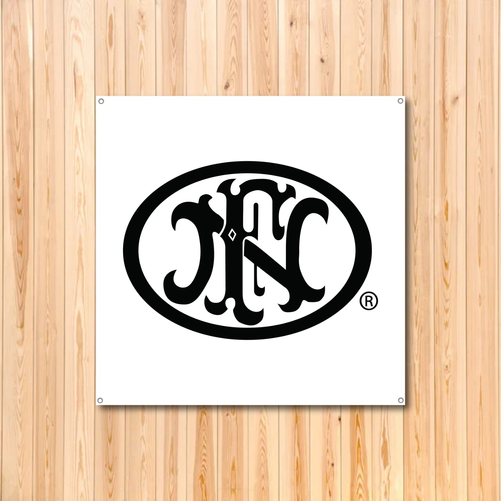 FN FIREARMS 3'X3' VINYL BANNER