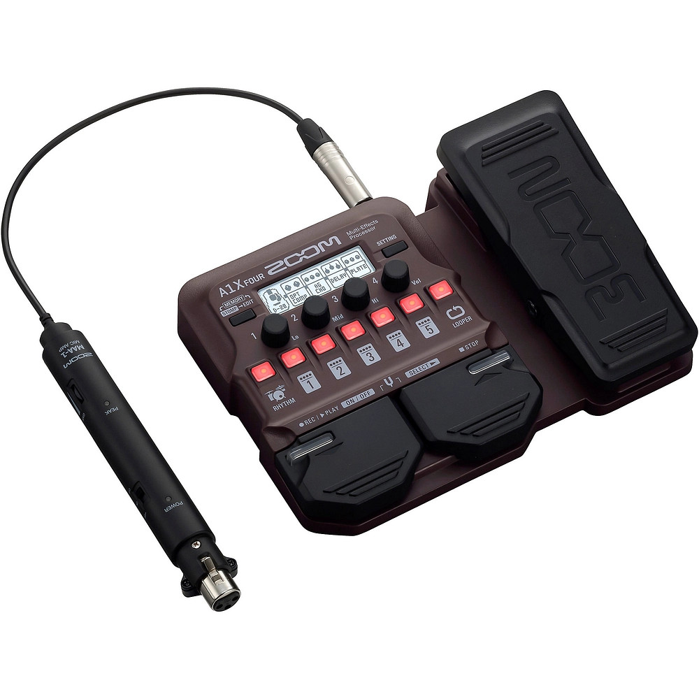 Zoom A1X Four Acoustic MultiEffects Processor