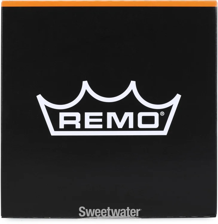 Remo Ambassador Ebony Drumhead - 6 inch