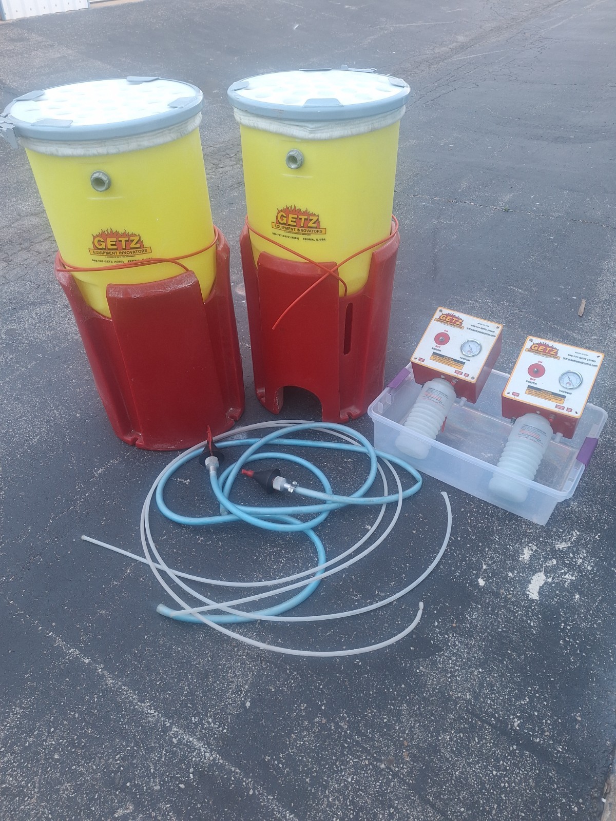 Getz Fire Extinguisher Dry Powder Filling System (3G0050)