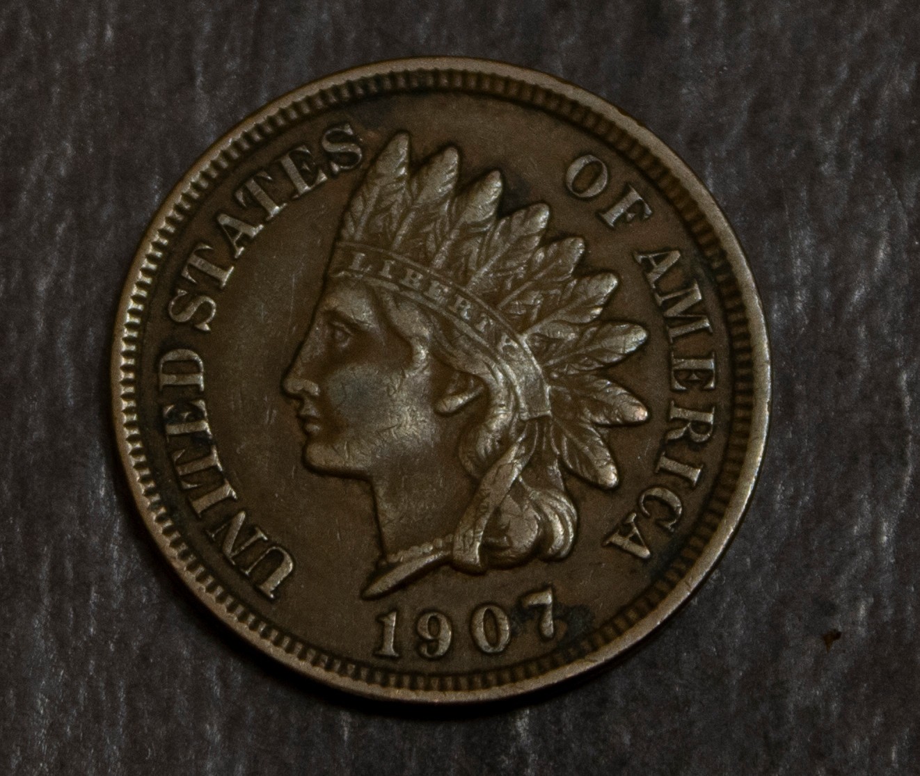 1907 Indian Cent High Grade   Lot Y3324