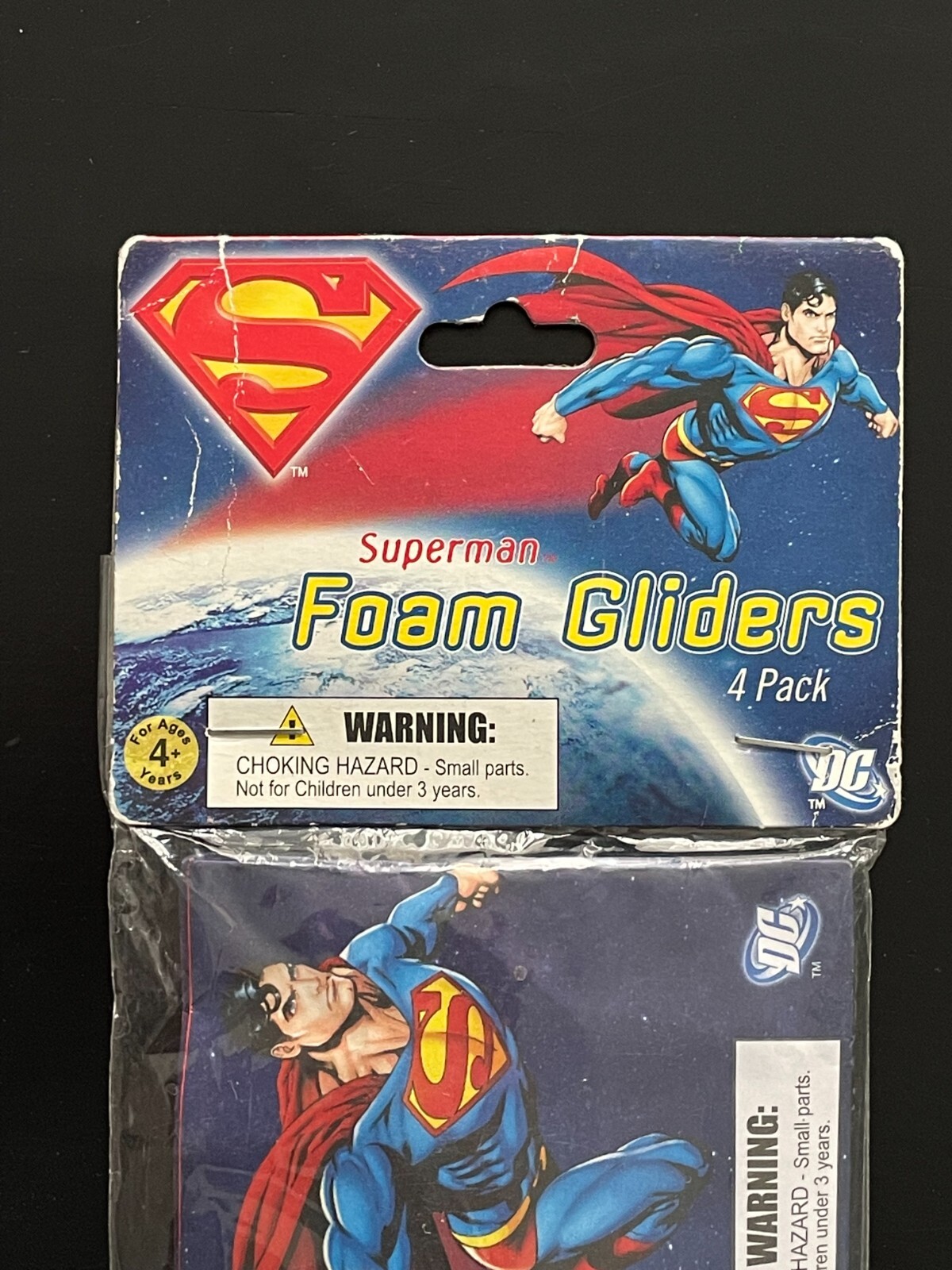 DC Comics Superman Foam Gliders 4 Pack