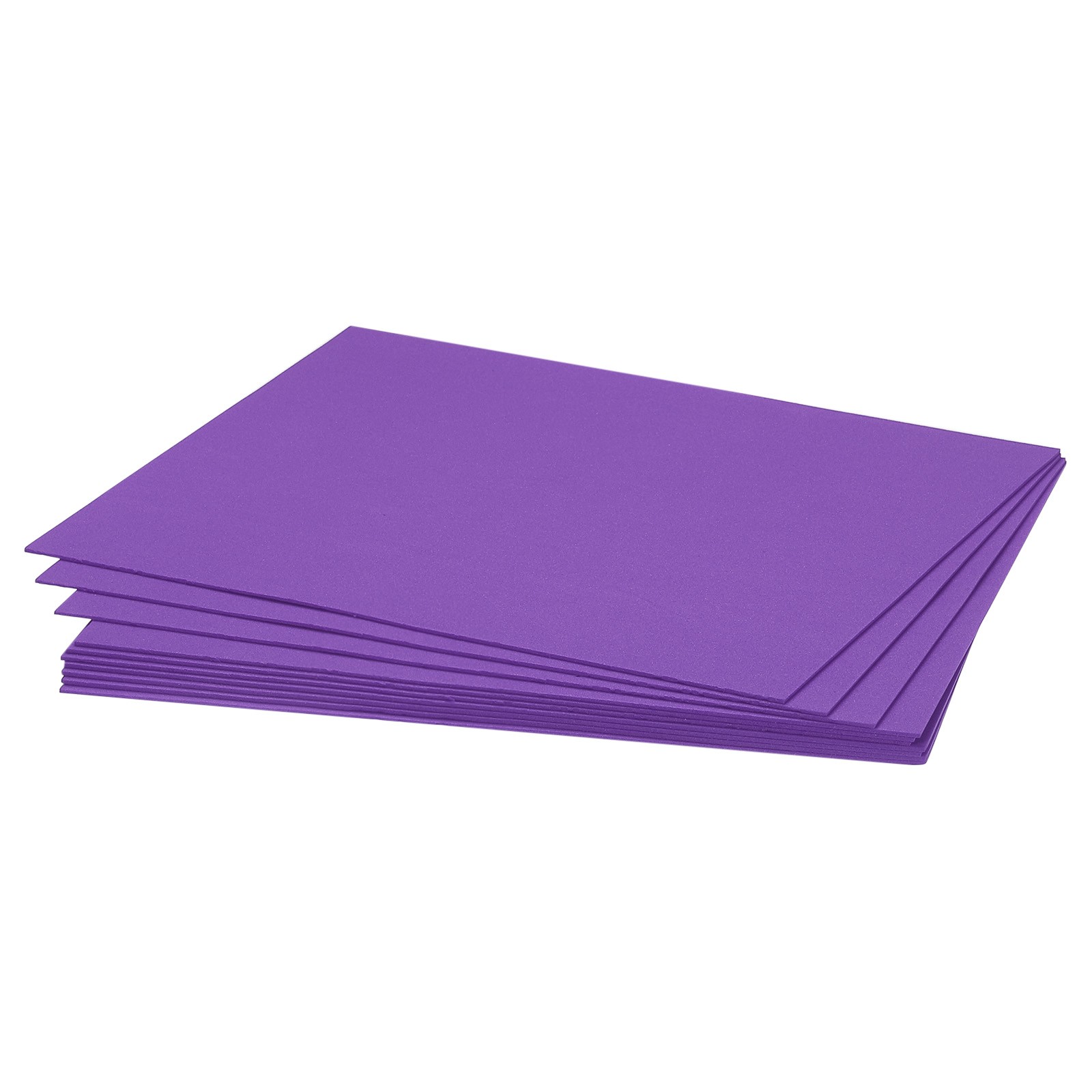EVA Foam Sheets Purple 10.8 x 8.5 Inch 1.7mm Thick Crafts Foam Sheets 10Pcs