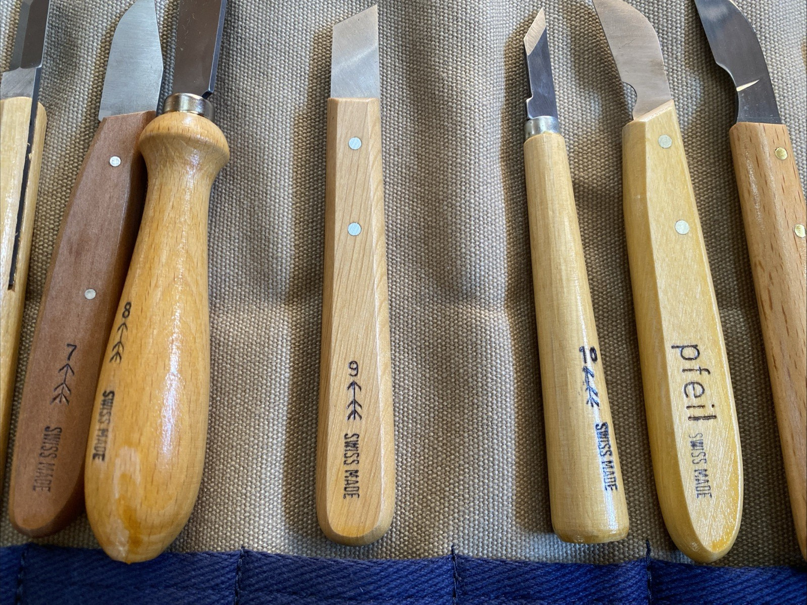14-pc Swiss & Germany Made Carving Tools Set