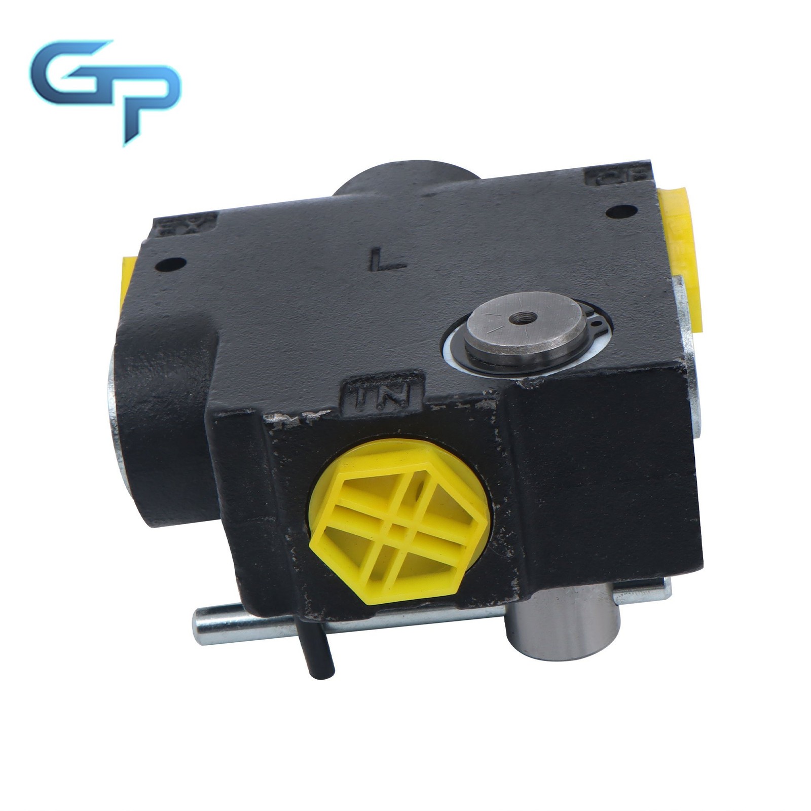 0-30GPM 3/4" NPT Hydraulic Adjustable Variable Flow Control Valve w/ Relief