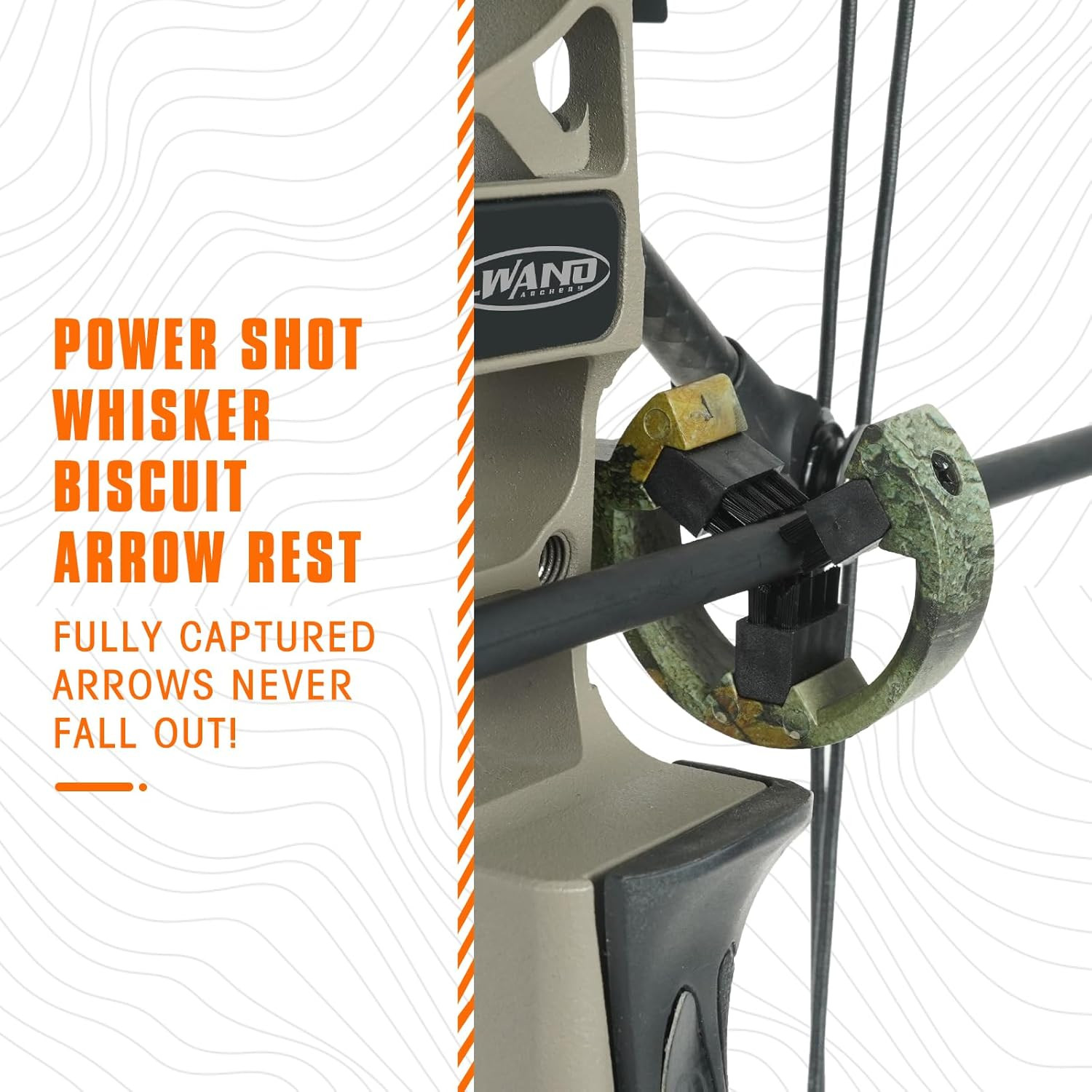 Archery Arrow Rest Capture Brush Whisker Biscuit Arrow Rest for Compound Bow ...