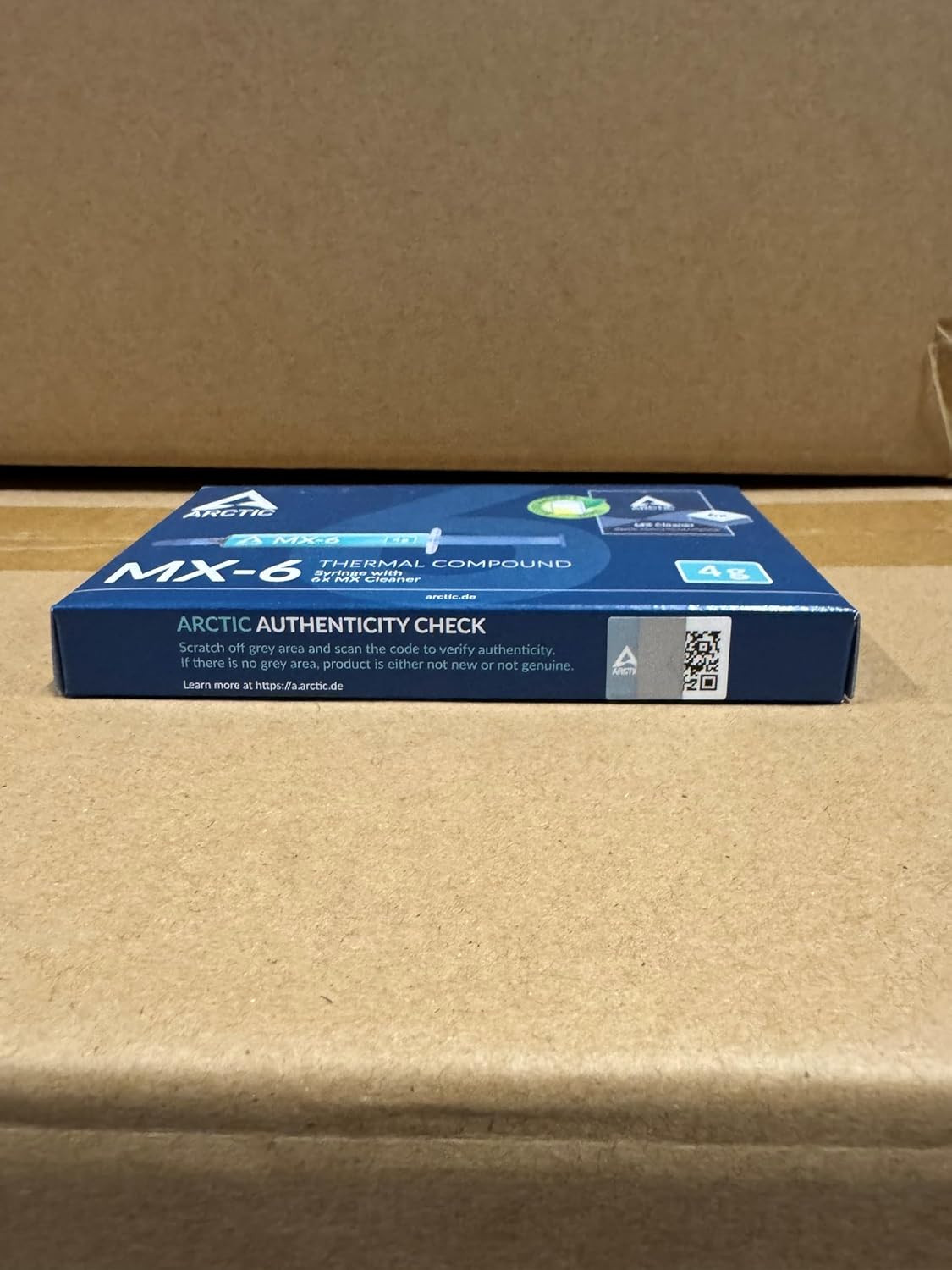 MX-6 (4 G, Incl. 6 MX Cleaner) - Ultimate Performance Thermal Paste for CPU