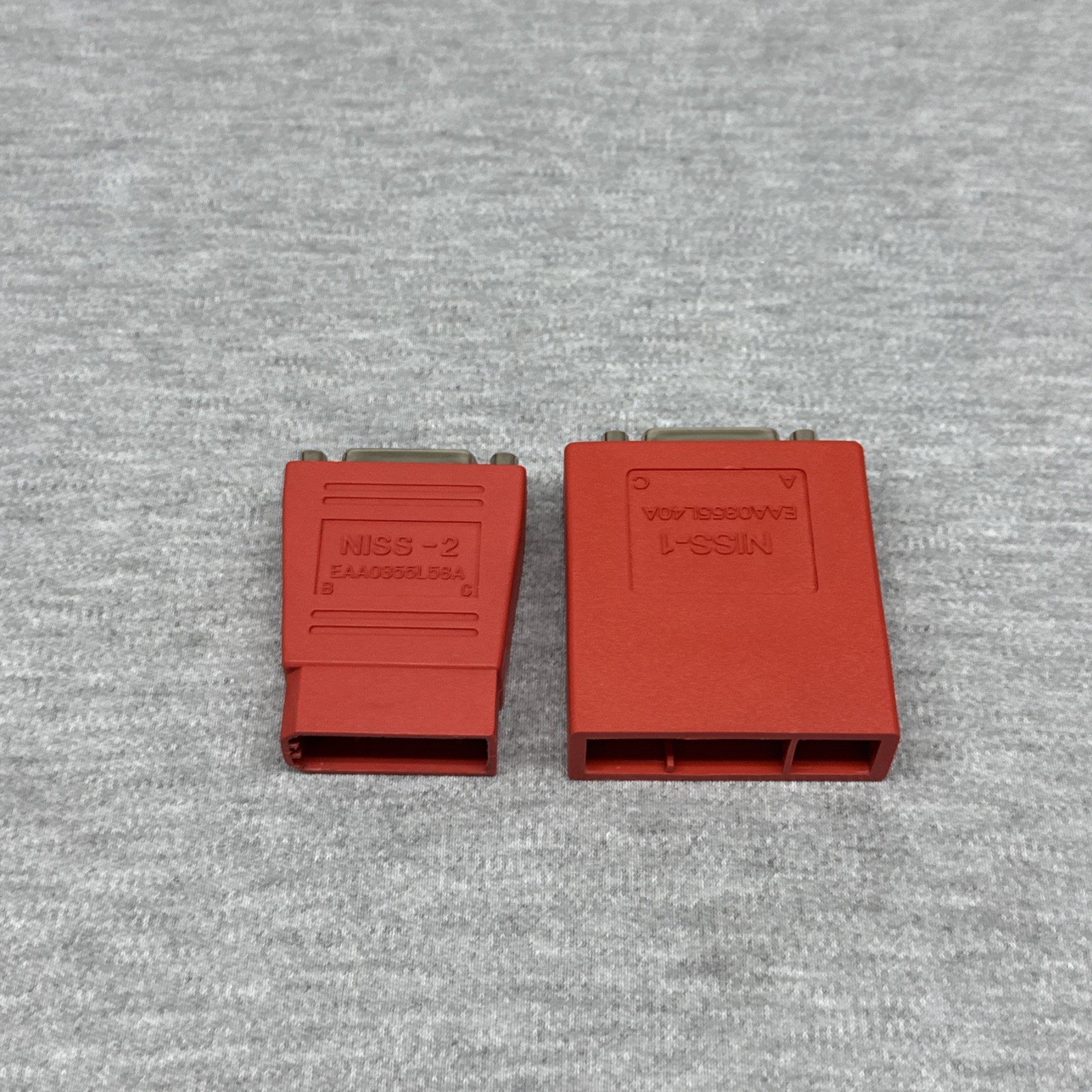 Snap On NISS-1 & NISS-2 Adapter Set MT2500 RED EAA0355L58A & EAA0355L40A