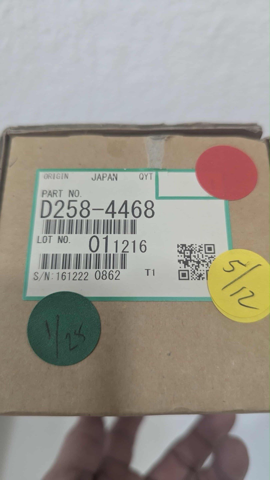 NEW RICOH D258-4468 MP C6503 SP MP C8003 SP Heat Roller Core Genuine OEM