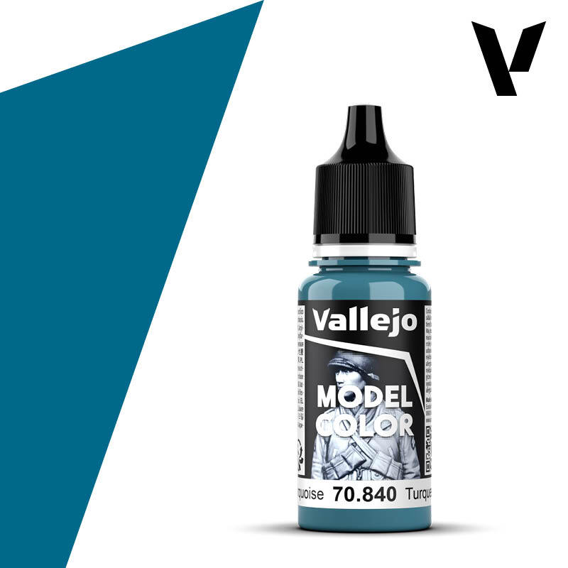 Vallejo Model Color 70840 Light Turquoise Acrylic Paint