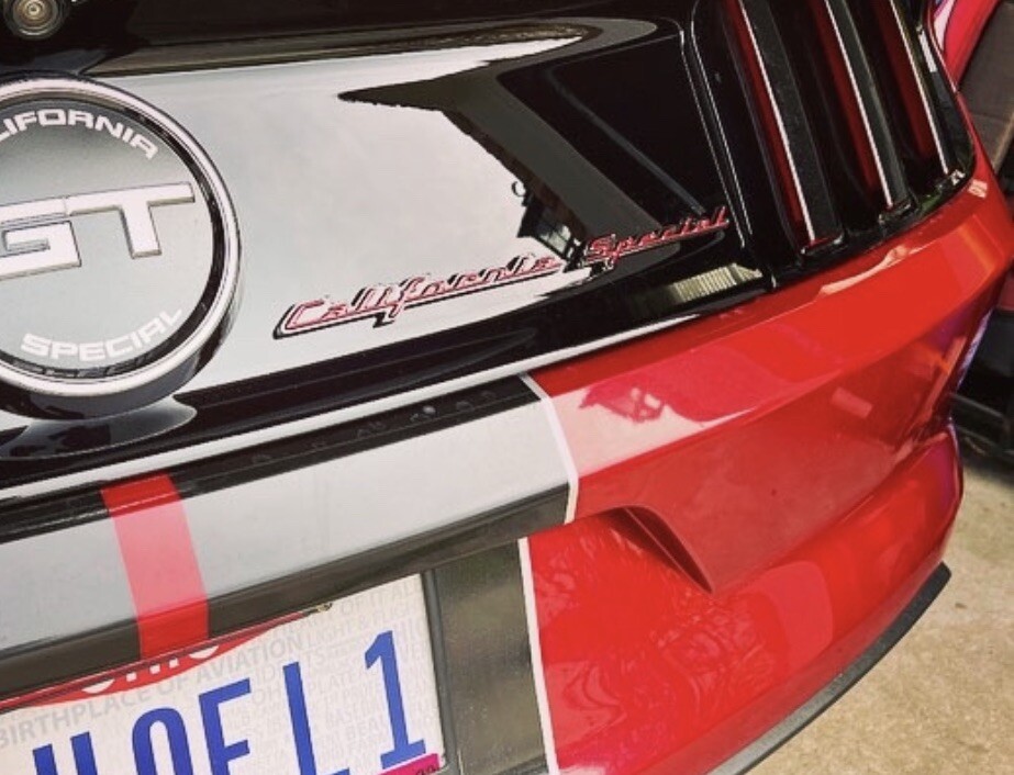 California Special Decklid Emblem