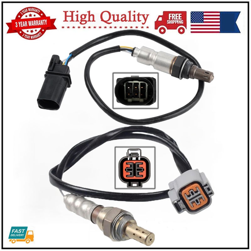 2Pc Oxygen Sensor For 2011-2014 Hyundai Sonata 2.0L L4 Turbo Upstream+Downstream