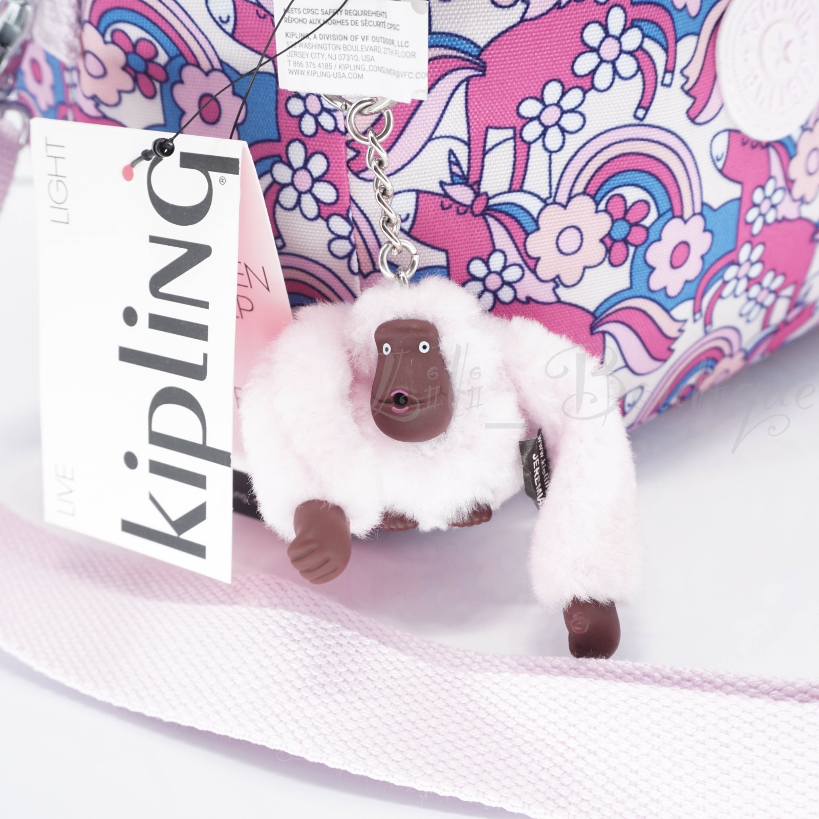 Kipling Graham Insulated Lunch Box Bag Polyester AC8234 Mystical Mane Multi $64