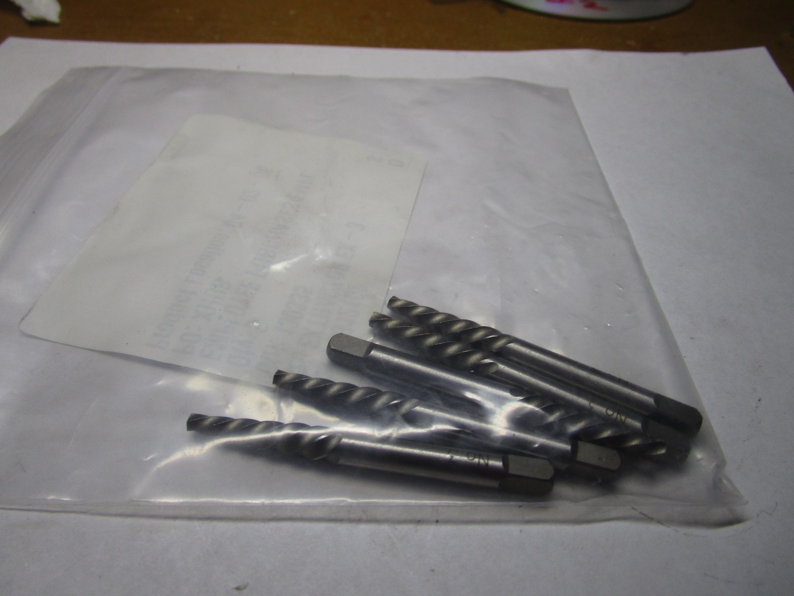EX-3 5/32" Carbon Steel Screw Extractor QTY 5