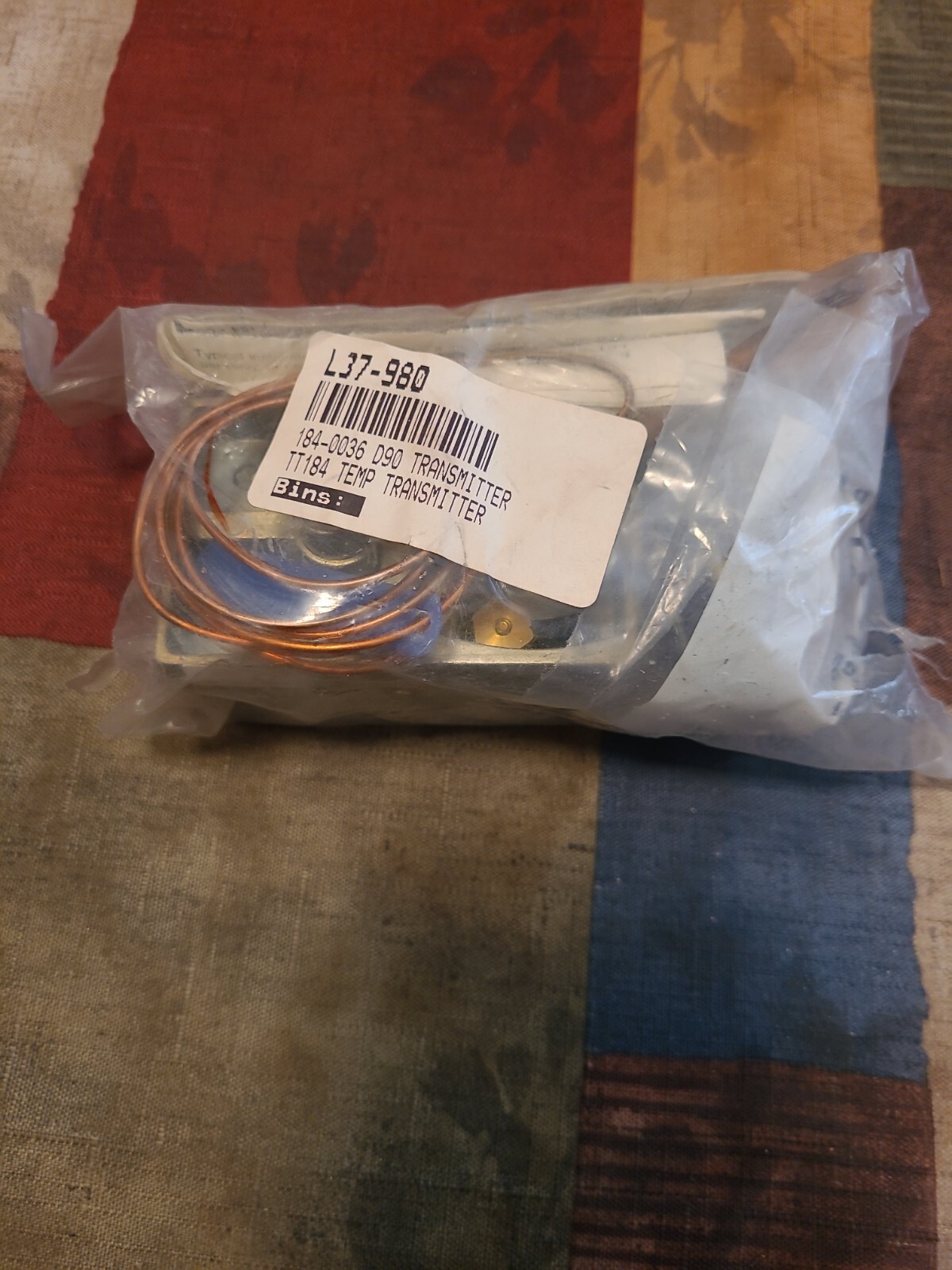 LANDIS & STAEFA - Seimens Temperature Transmitter 184-0036, Range 0-100° F (NEW)