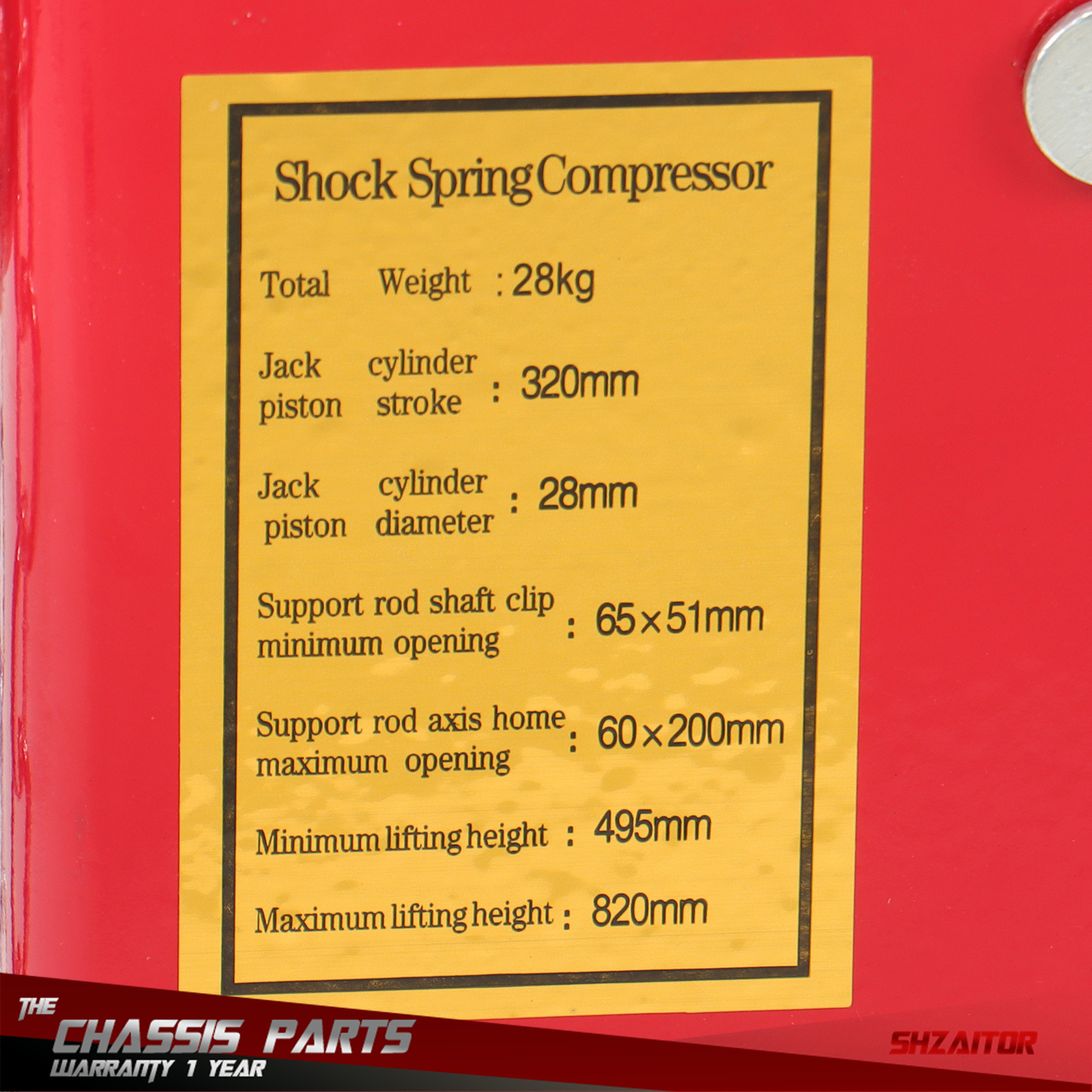 4.5Ton Coil Spring Compressor Auto Strut Hydraulic Compressor Removing Tool