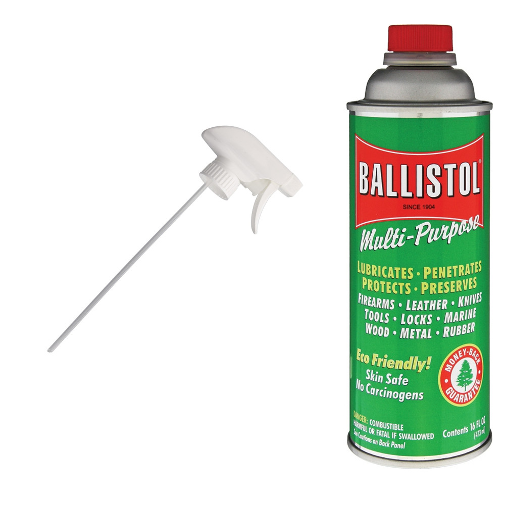 Ballistol Lubricant Oil Cleaner 16 oz w/ Trigger Sprayer, Made in USA