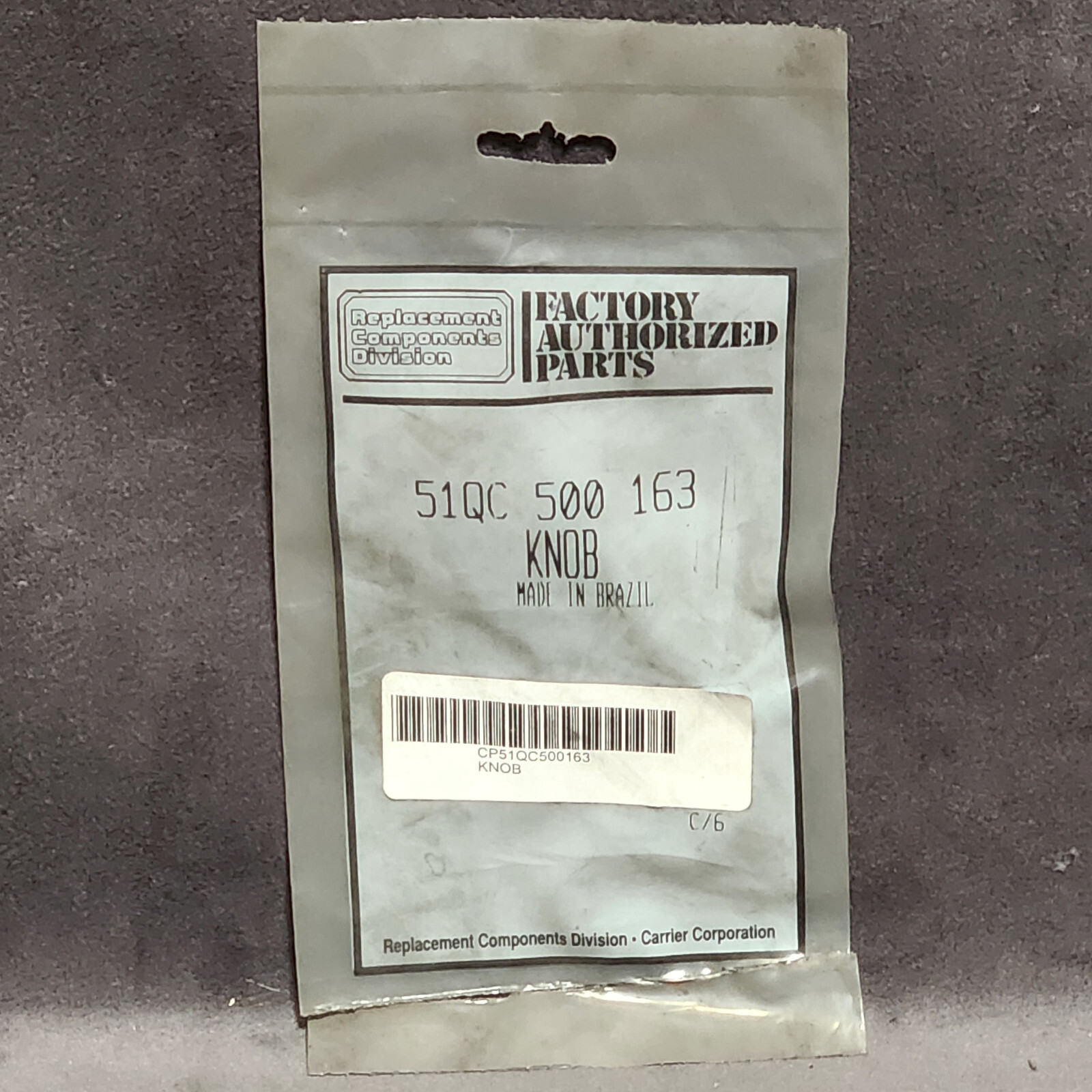 ~Discount HVAC~ CP-51QC500163 - Carrier - Knob