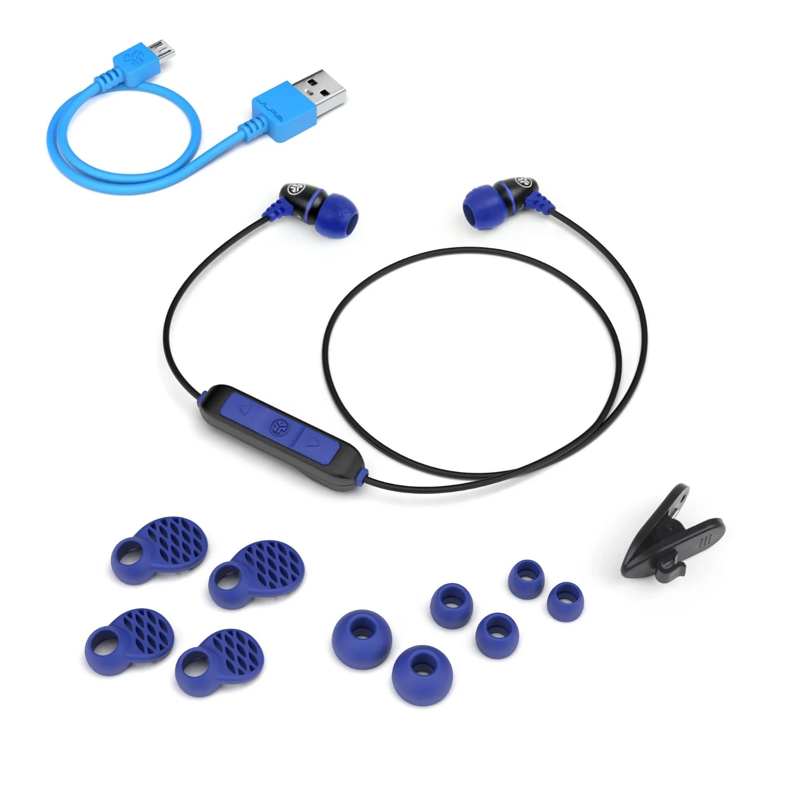 JLab Metal Bluetooth Wireless Rugged Earbuds