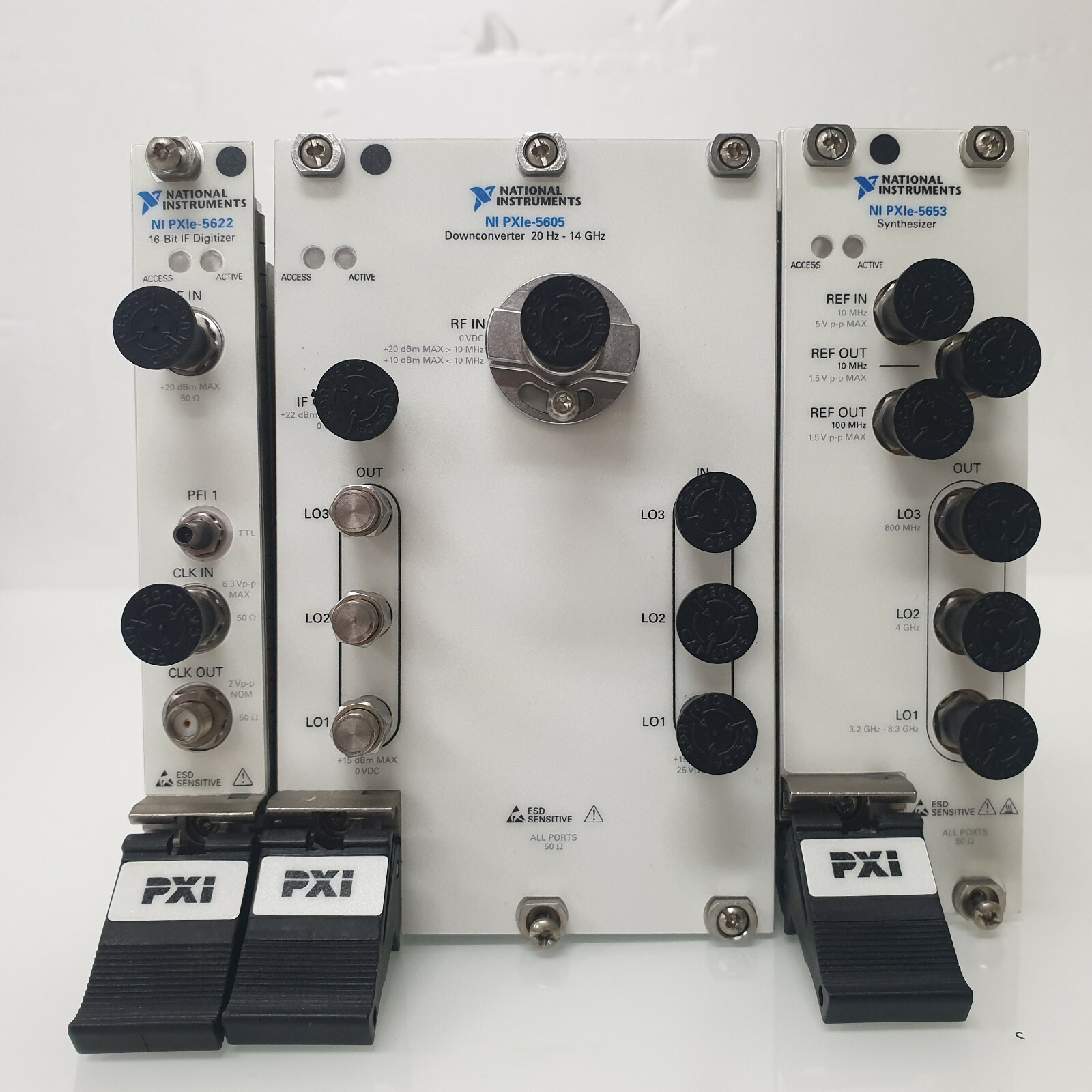 NI  PXIe-5665 high -performance Vector Signal  Analyzer 14GHZ w/connection cable