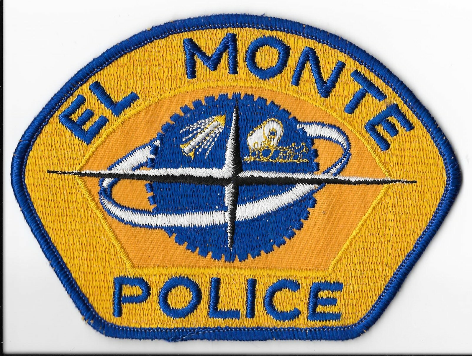 El Monte Police Department, California Shoulder Patch V1