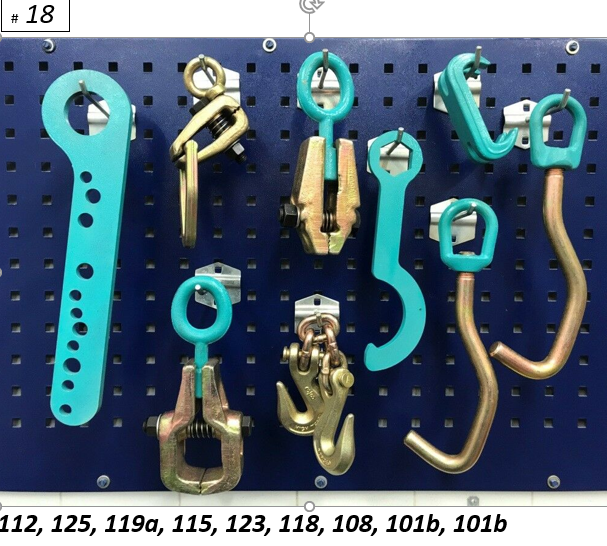 SET#18 AUTO BODY FRAME MACHINE 9 PIECE TOOL AND CLAMP SET SPECIAL PRICING!
