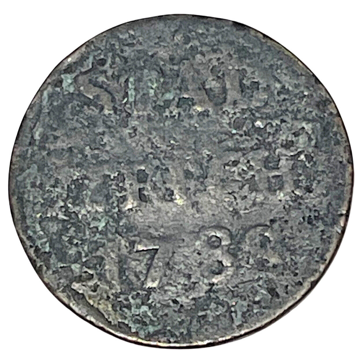 1788 Netherlands Duit STAD UTRECHT City of Utrecht KM# 91 Lions Lot A5-98