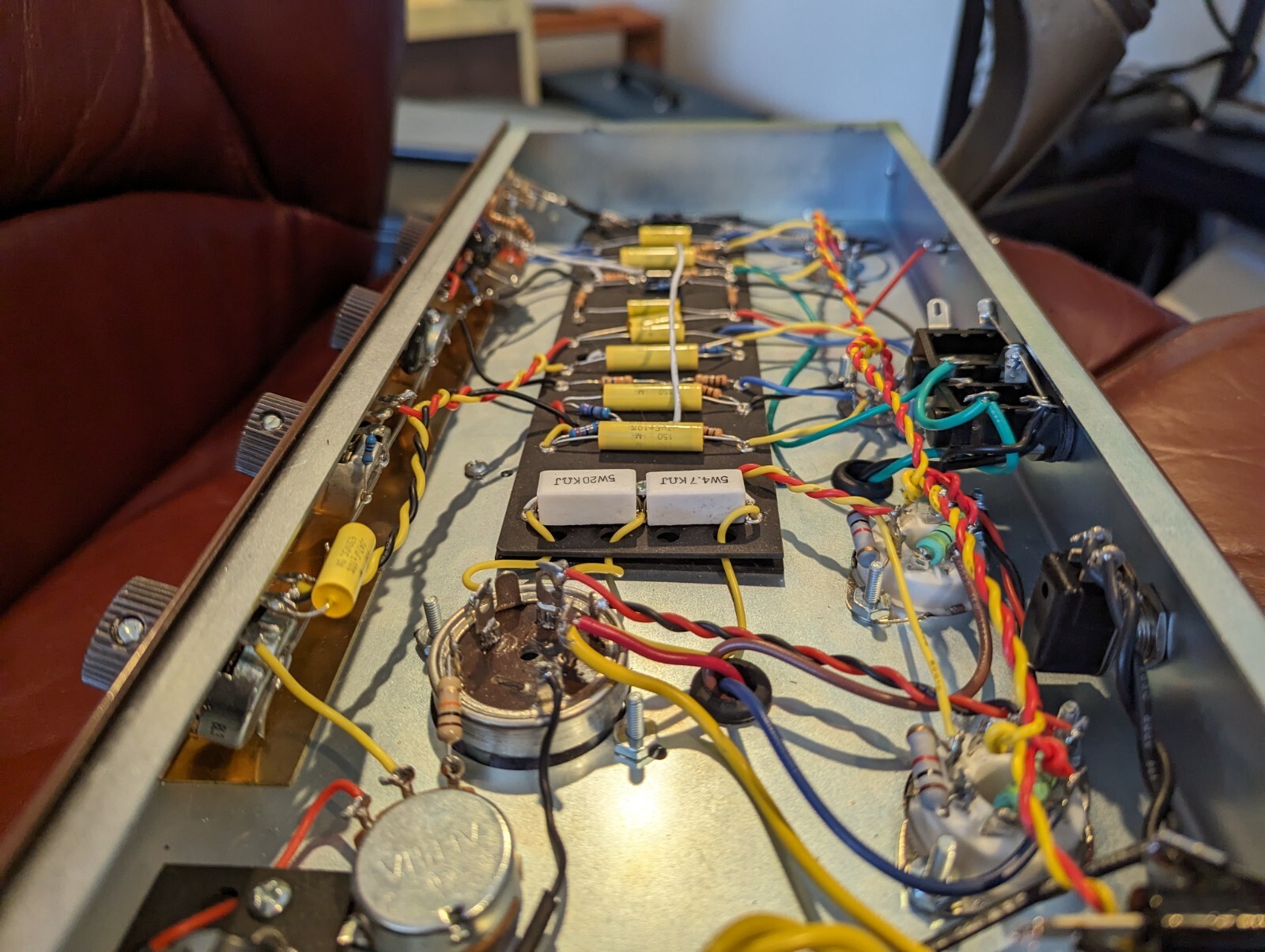 6G2 Brownface Princeton clone Chassis-only