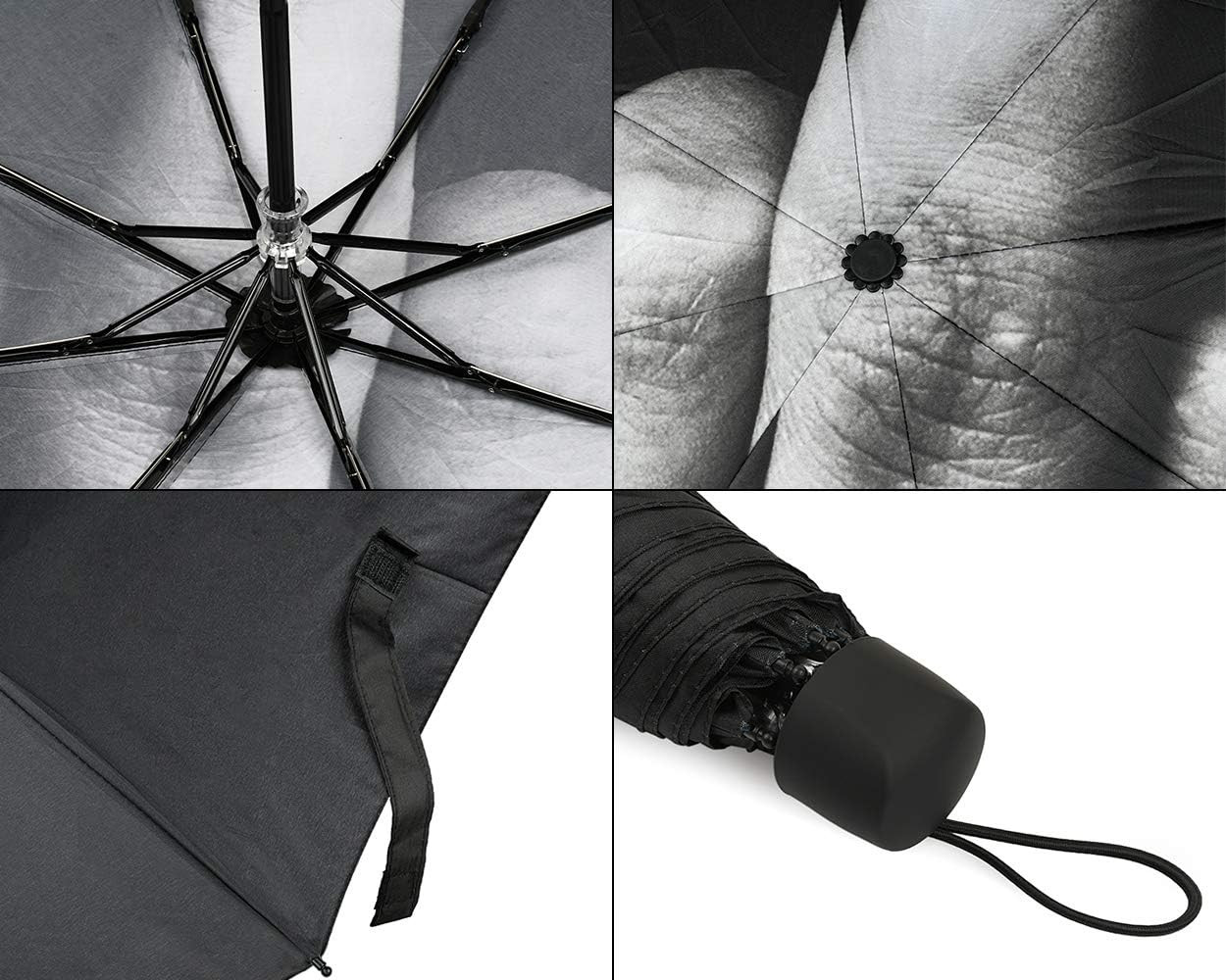 DS. DISTINCTIVE STYLE Middle Finger Umbrella Funny Folding Creative