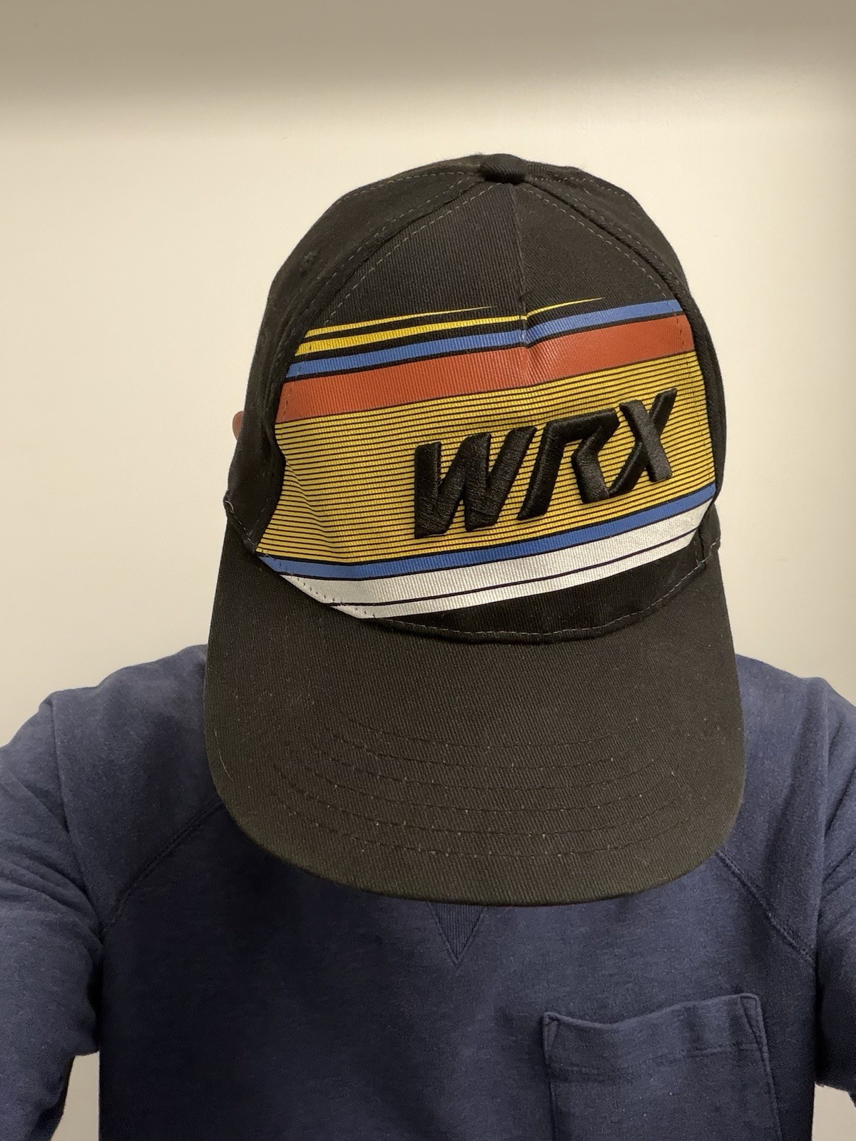 Subaru WRX Logo Baseball Cap Hat In Size Medium/large