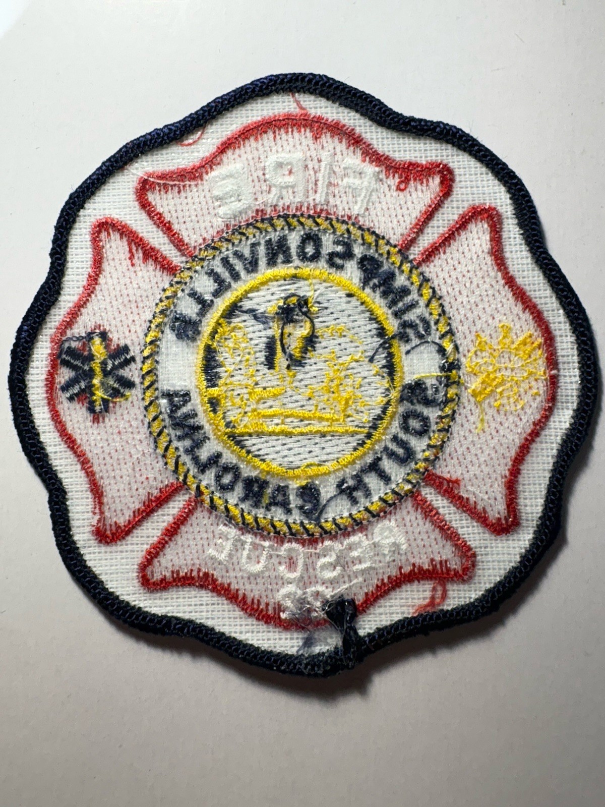 Simpsonville South Carolina Fire Rescue Patch