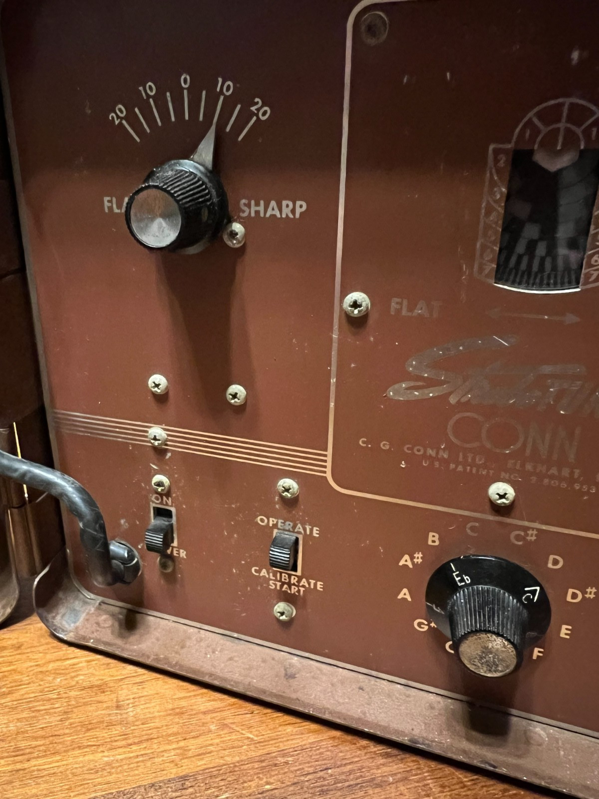 Conn Strobotuner model ST-8 instrument tuner