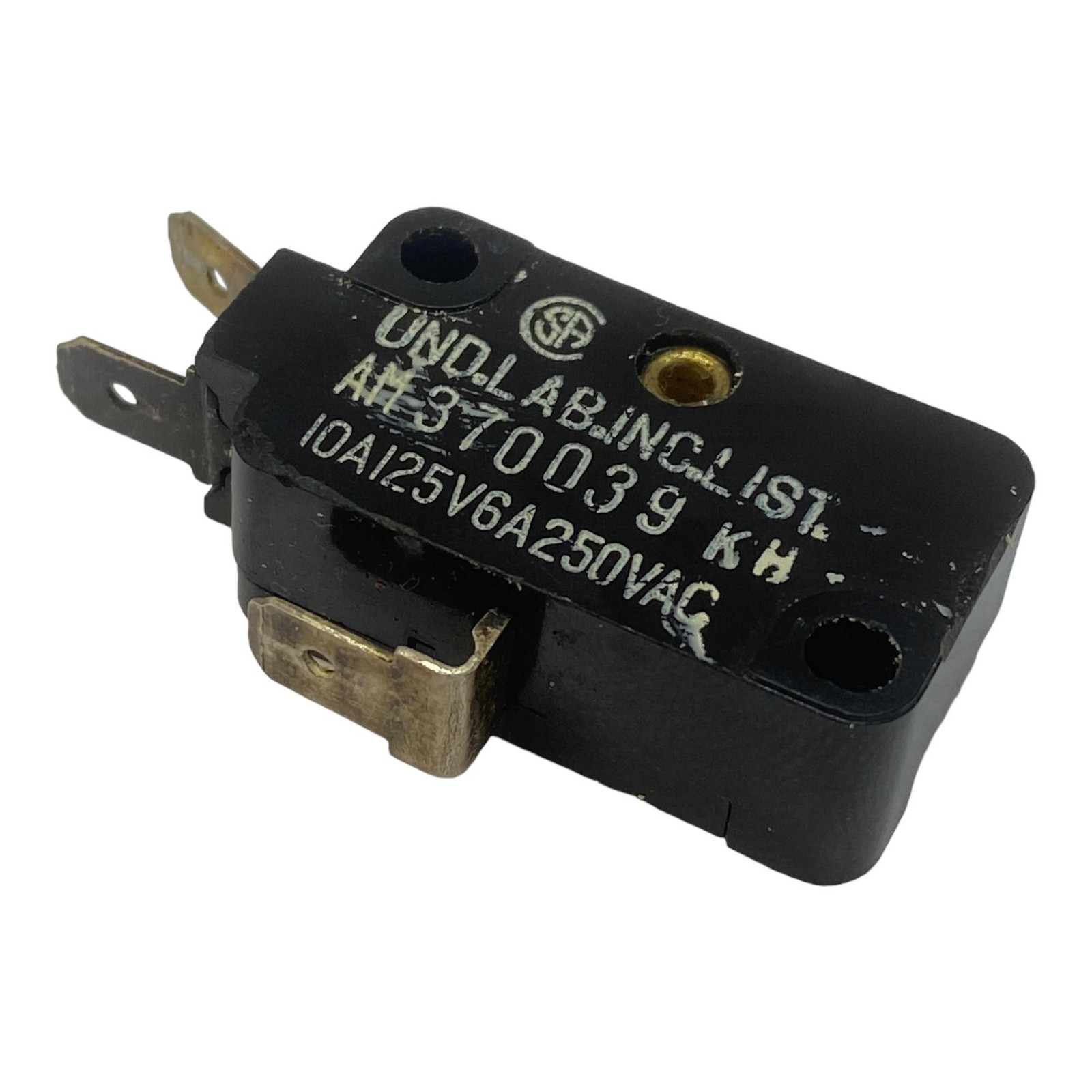 AM370039KH Matsushita SPDT Snap Action Microswitch 10A/125Vac 6A/250Vac