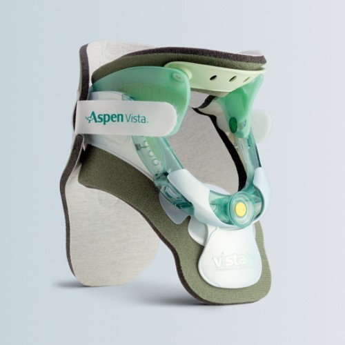 FGP BIVALVE CERVICAL COLLAR HEIGHT ADJUSTABLE WITH STERNAL SUPPORT ASPEN VISTA T