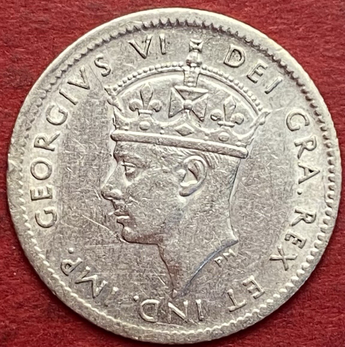 1943C Newfoundland 5 Cents - EF - Lot#7500