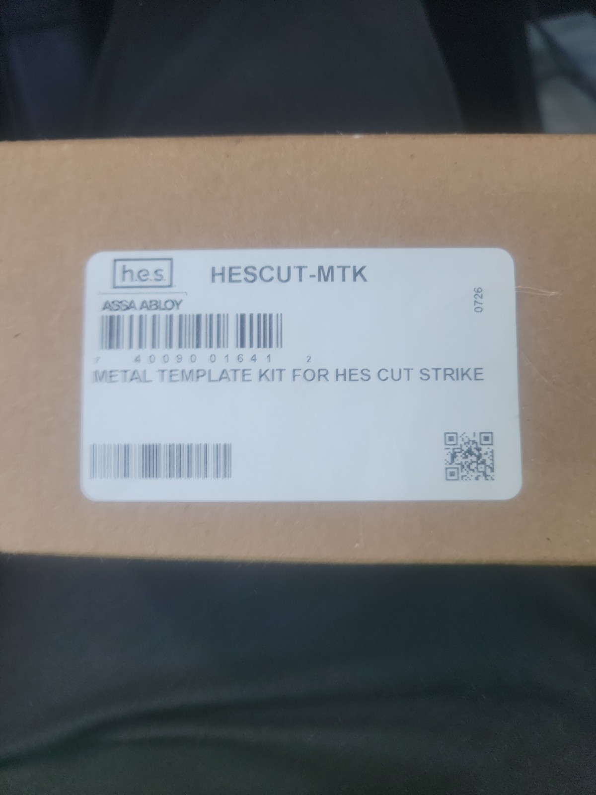 HESCUT-MTK Metal Template Kit for installing cylindrical