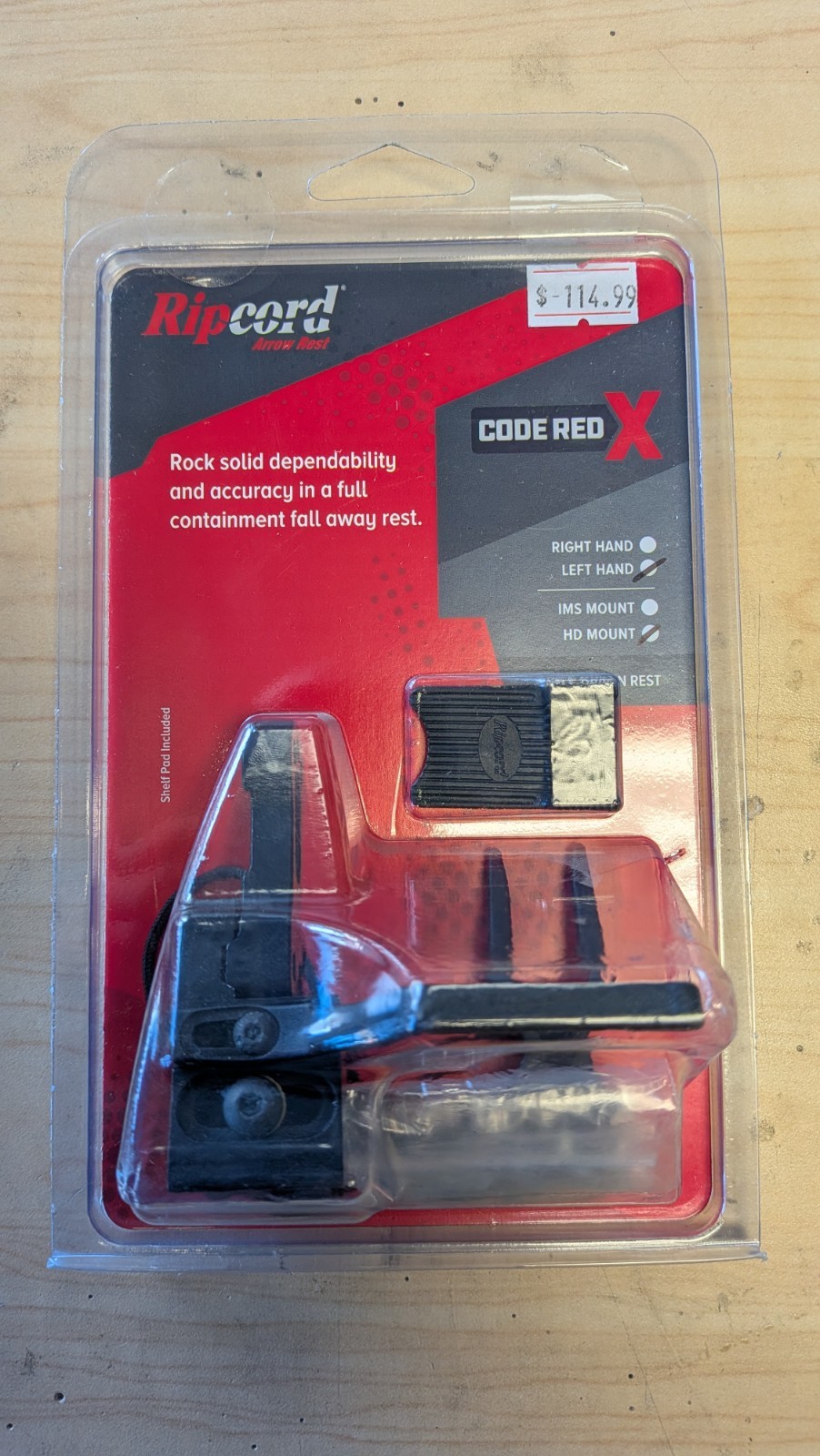 Ripcord Code Red X, LH