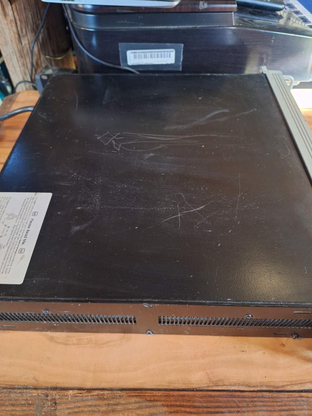 Crown Macro-Tech 1200 Two-Channel Power Amplifier. Tested and Working .