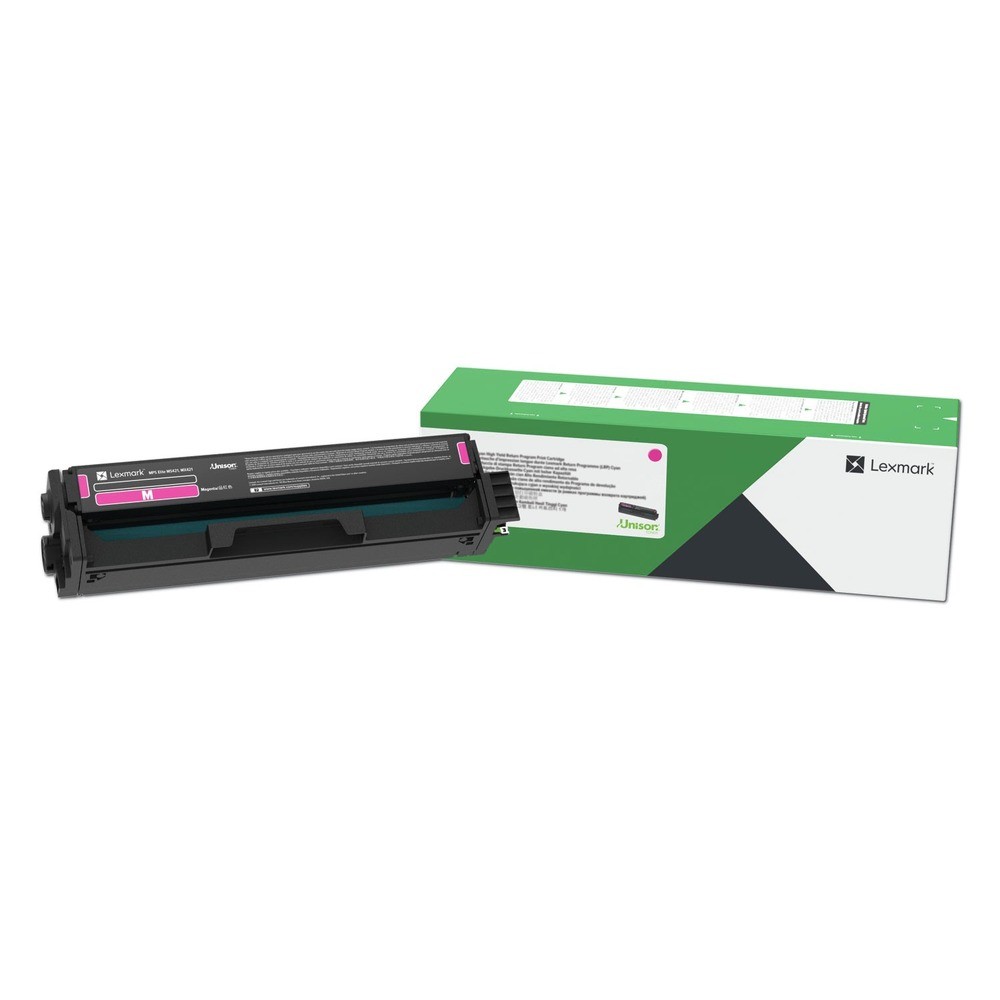 Lexmark C3210M0 Return Program 1500 Page-Yield Toner - Magenta New