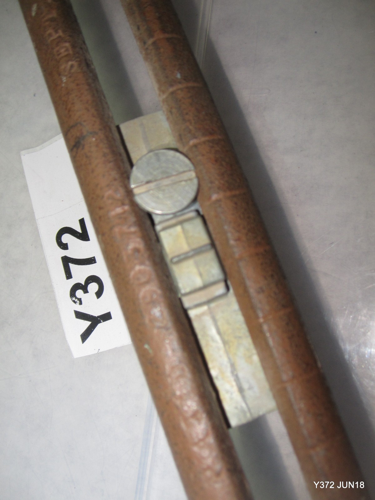 Antique/Vintage Morris Smith MFG 1216 Fixture Support Wall Bolted PAT 2903712