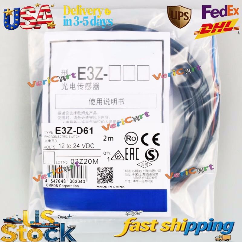 Omron E3Z-D61 Photoelectric Switch Sensor New Free Shipping One E3ZD61