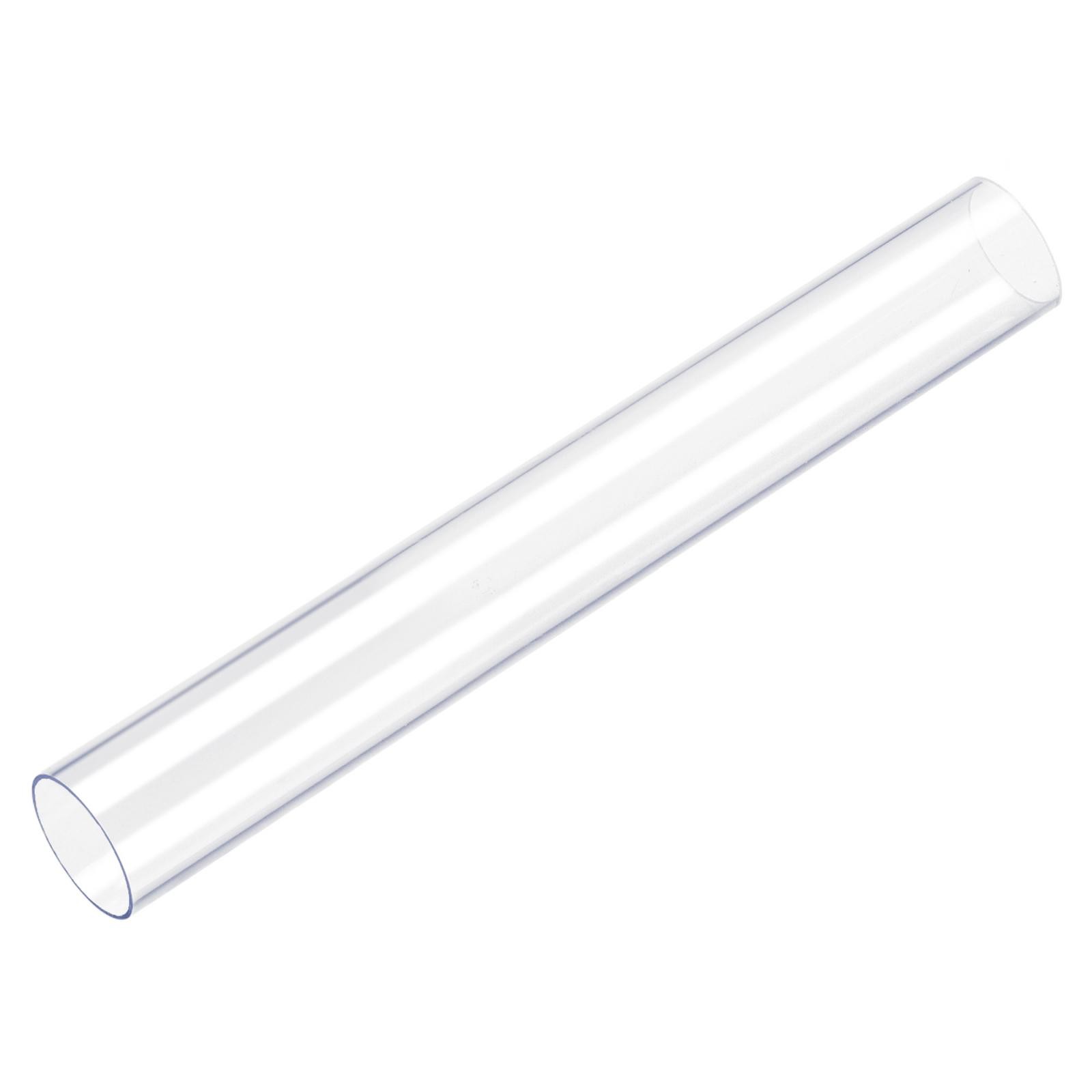 PC Rigid Round Clear Tubing 37.6mm ID x 40mm OD x 500mm Length Plastic Tube