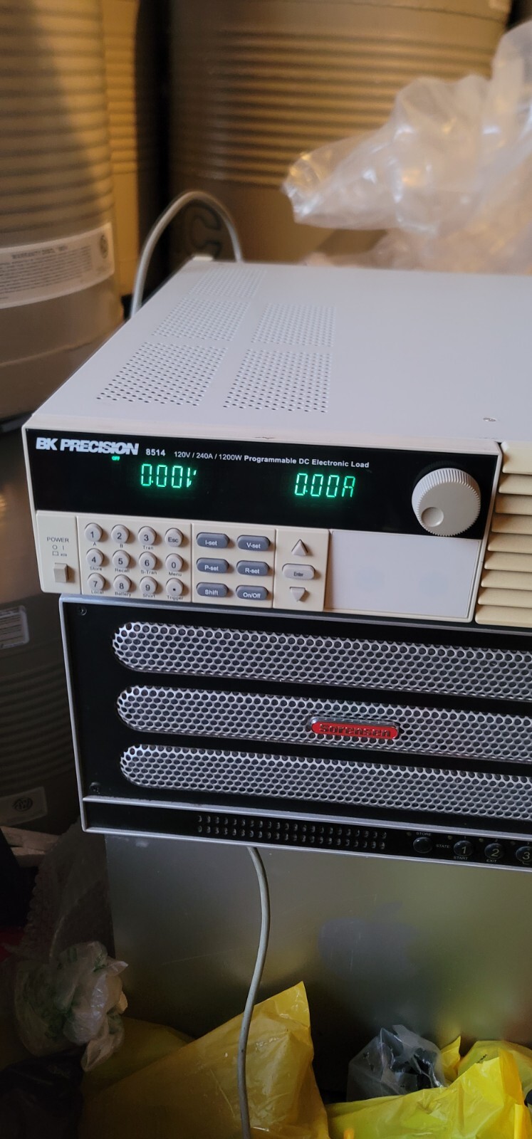BK Precision 8514 120V/240A/1200W Programmable DC Electronic Load