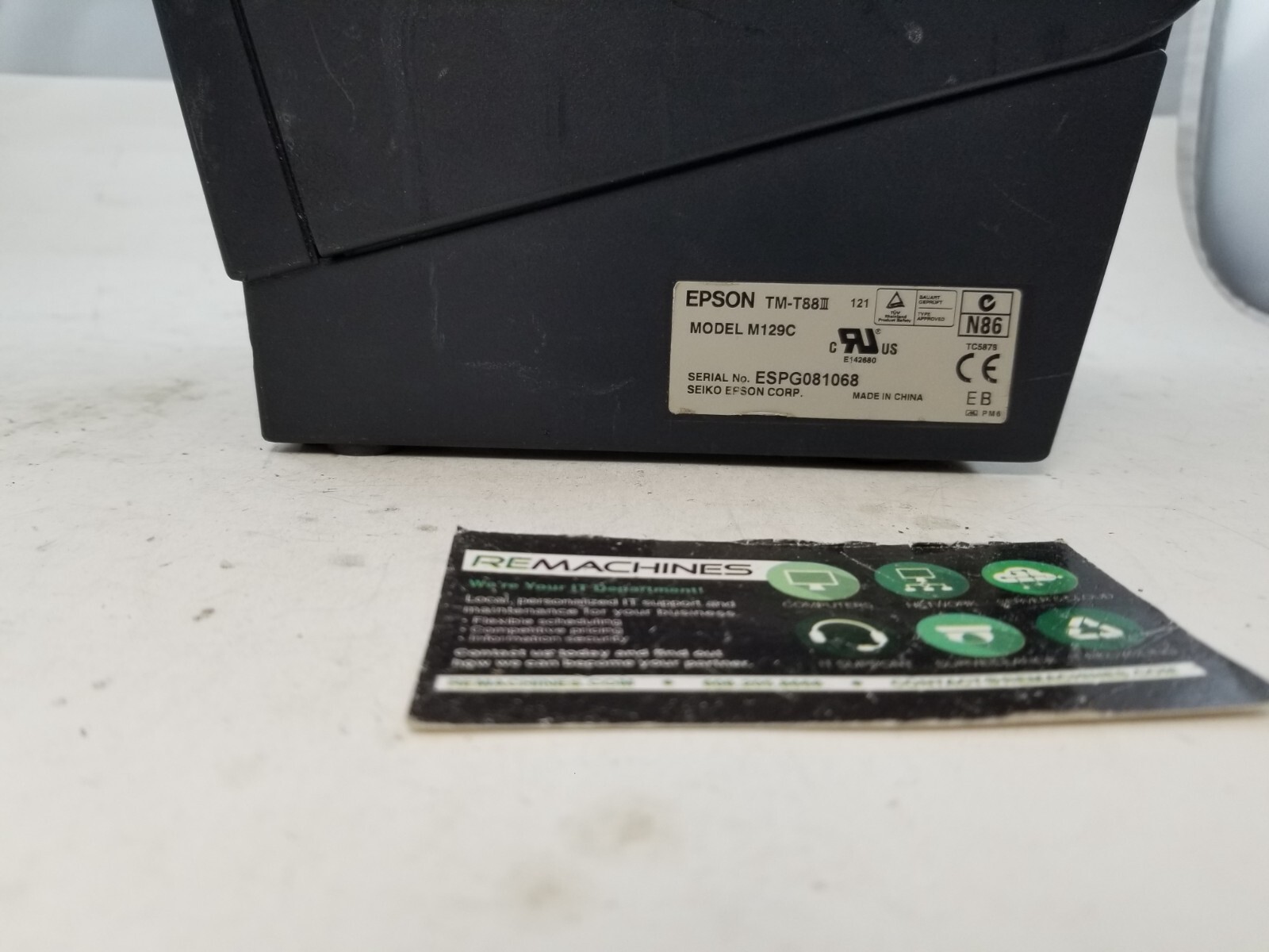 Epson TM-T88III M129C POS Thermal Receipt Printer READ