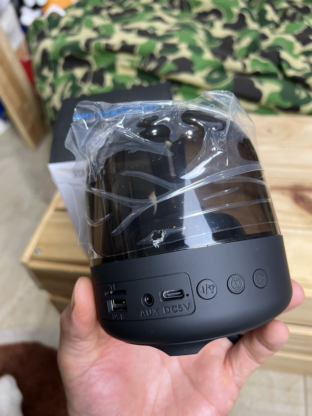 Big Diamond Smart LED Bluetooth Speaker, Wireless, Rechargeable, NEW IN BOX