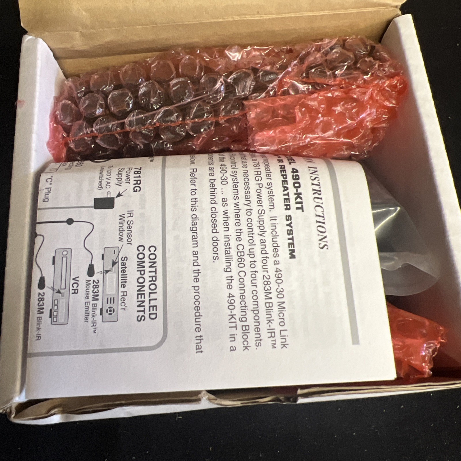 Xantech Micro Link Kit Infrared Repeater System 490KIT In Original Box NEW